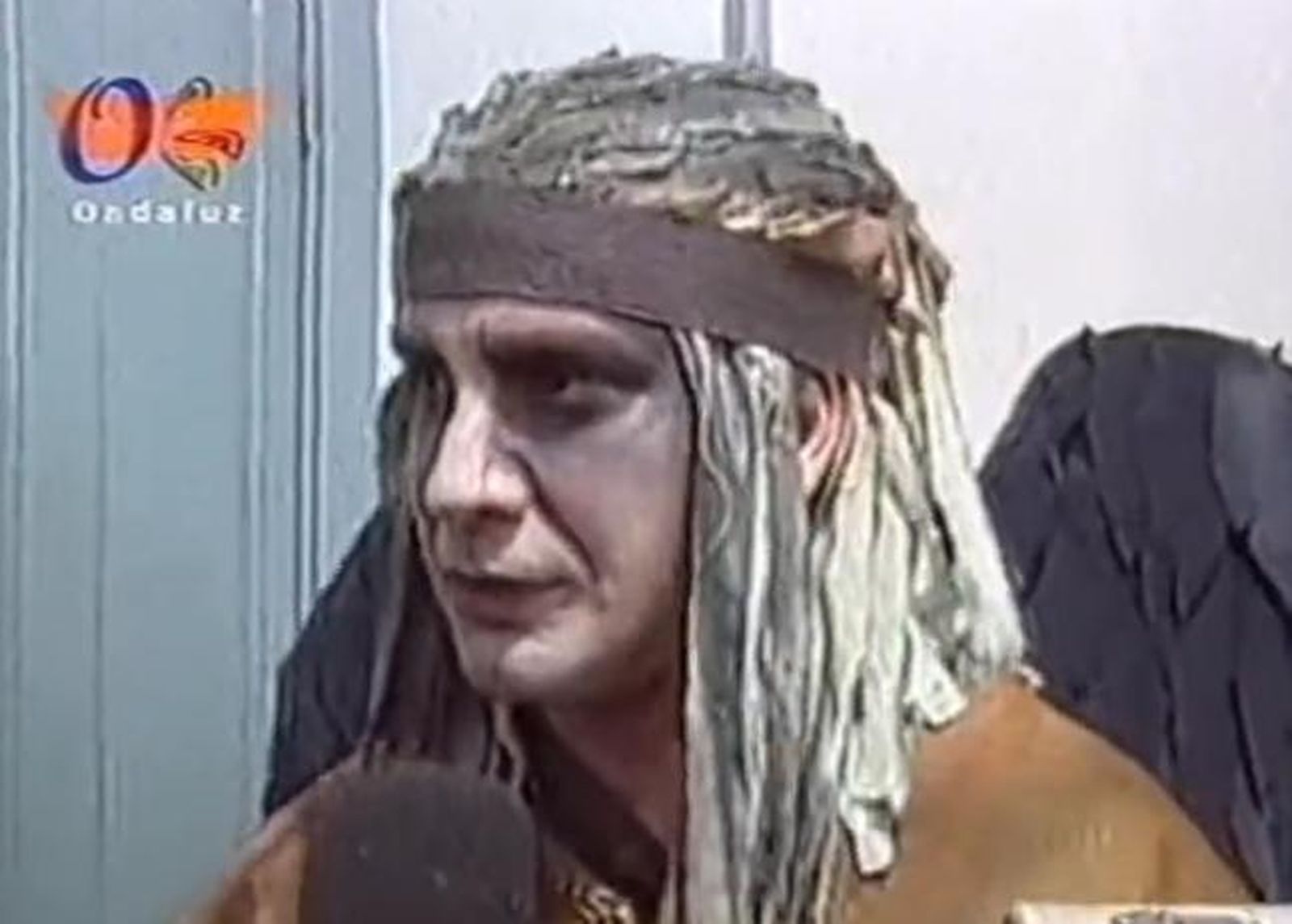 Fragmento de la entrevista en camerinos a Subiela que ha sido usada en la app de IA