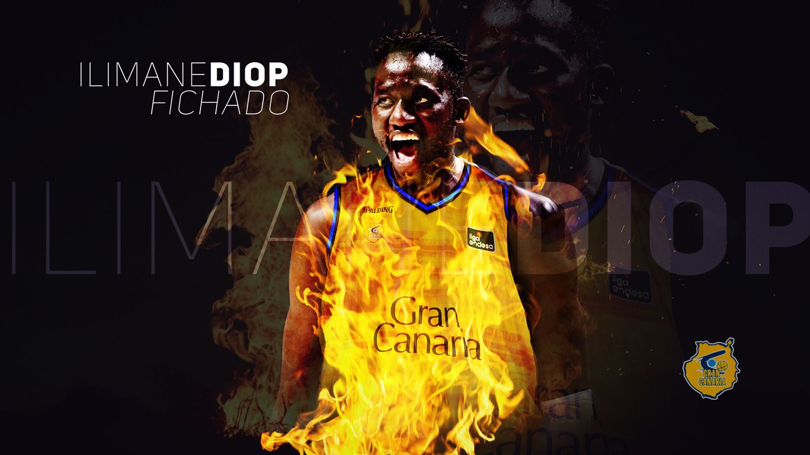 Ilimane Diop, nuevo jugador del CB Gran Canaria.