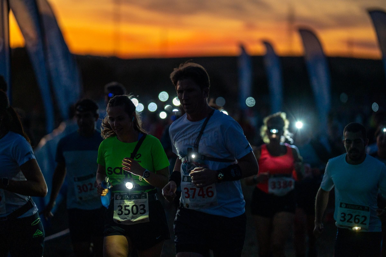 Las fotos de la prueba nocturna del Cross de Itálica