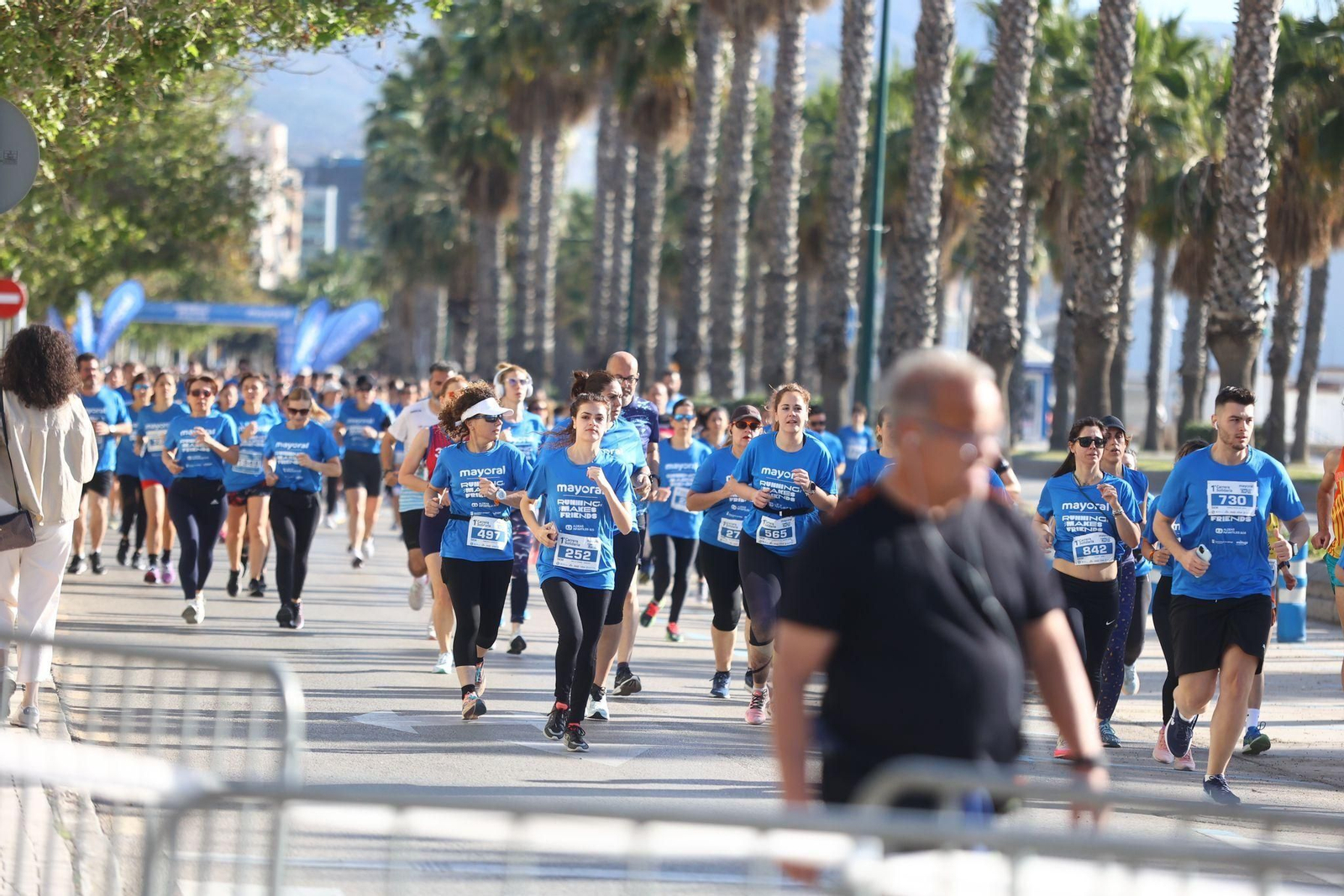 Las mejores fotos de la I Carrera Solidaria Mayoral de Málaga