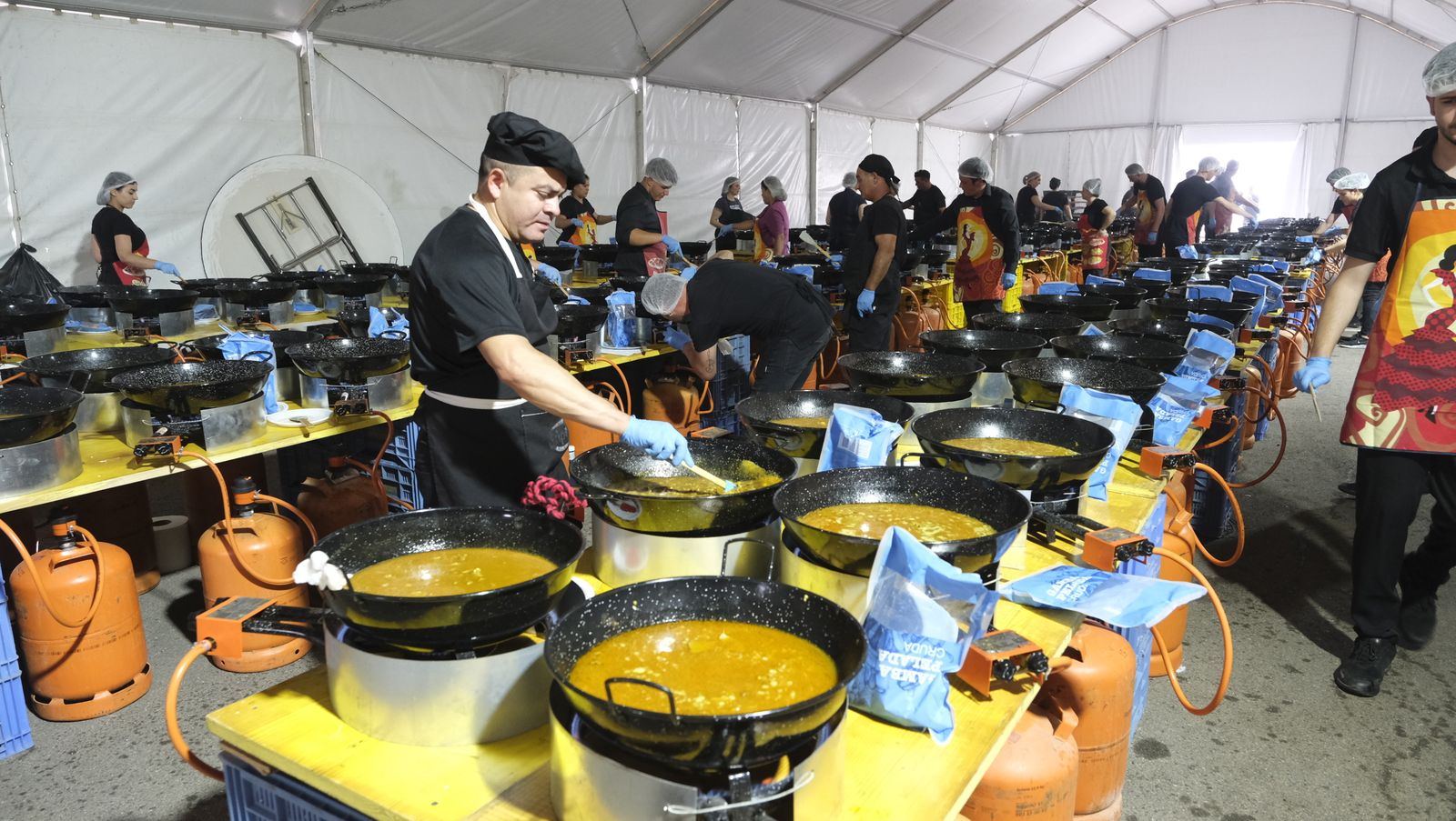 Imágenes de la comida anual de la CUCN, en Níjar