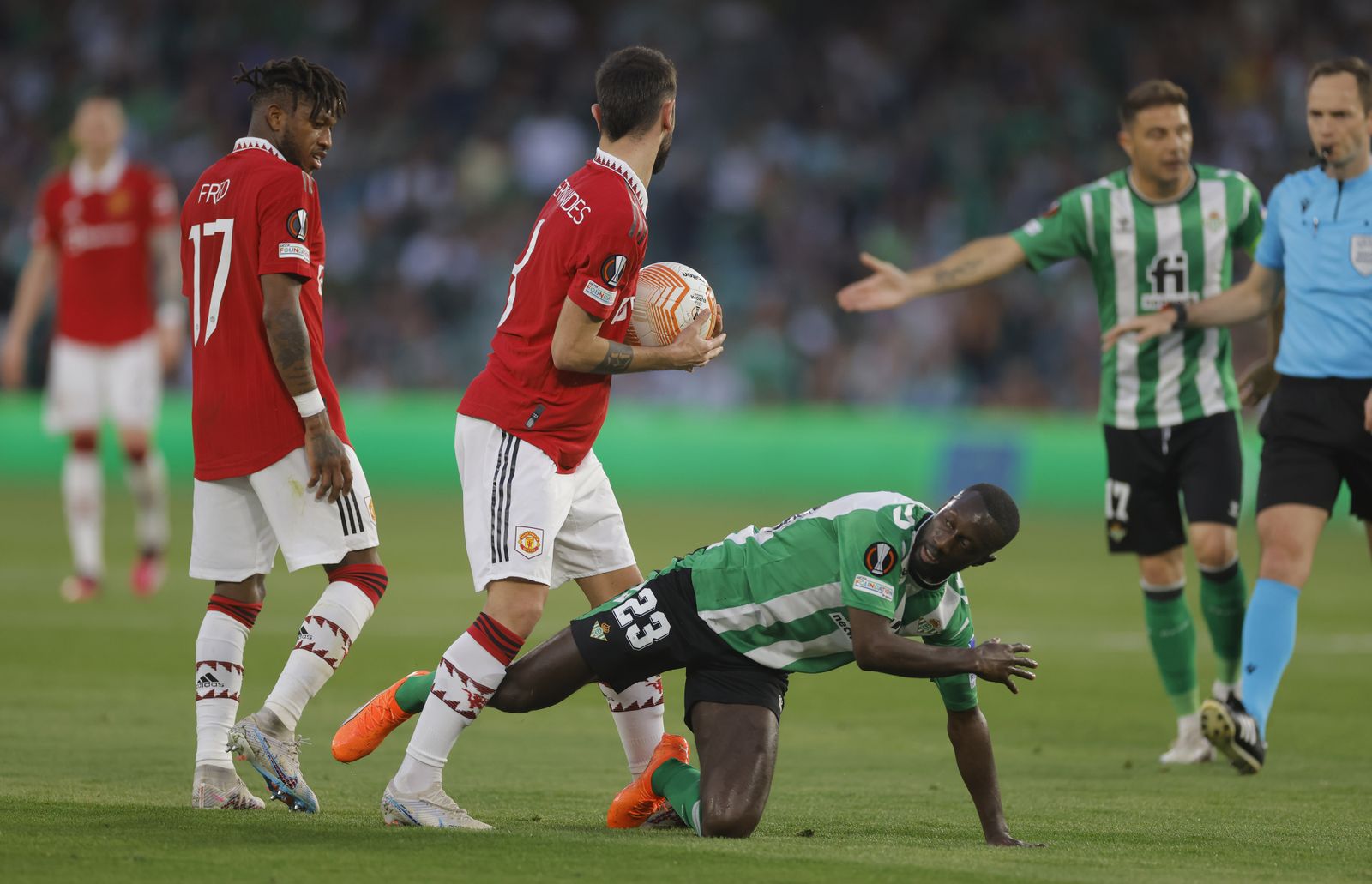 Las imágenes del Betis-Manchester