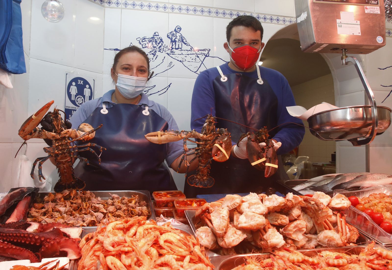 Los preparativos de las comidas de Navidad en Córdoba, en fotografías