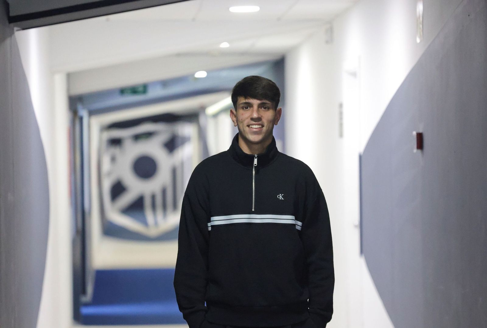 La entrevista a Izan Merino, en fotos