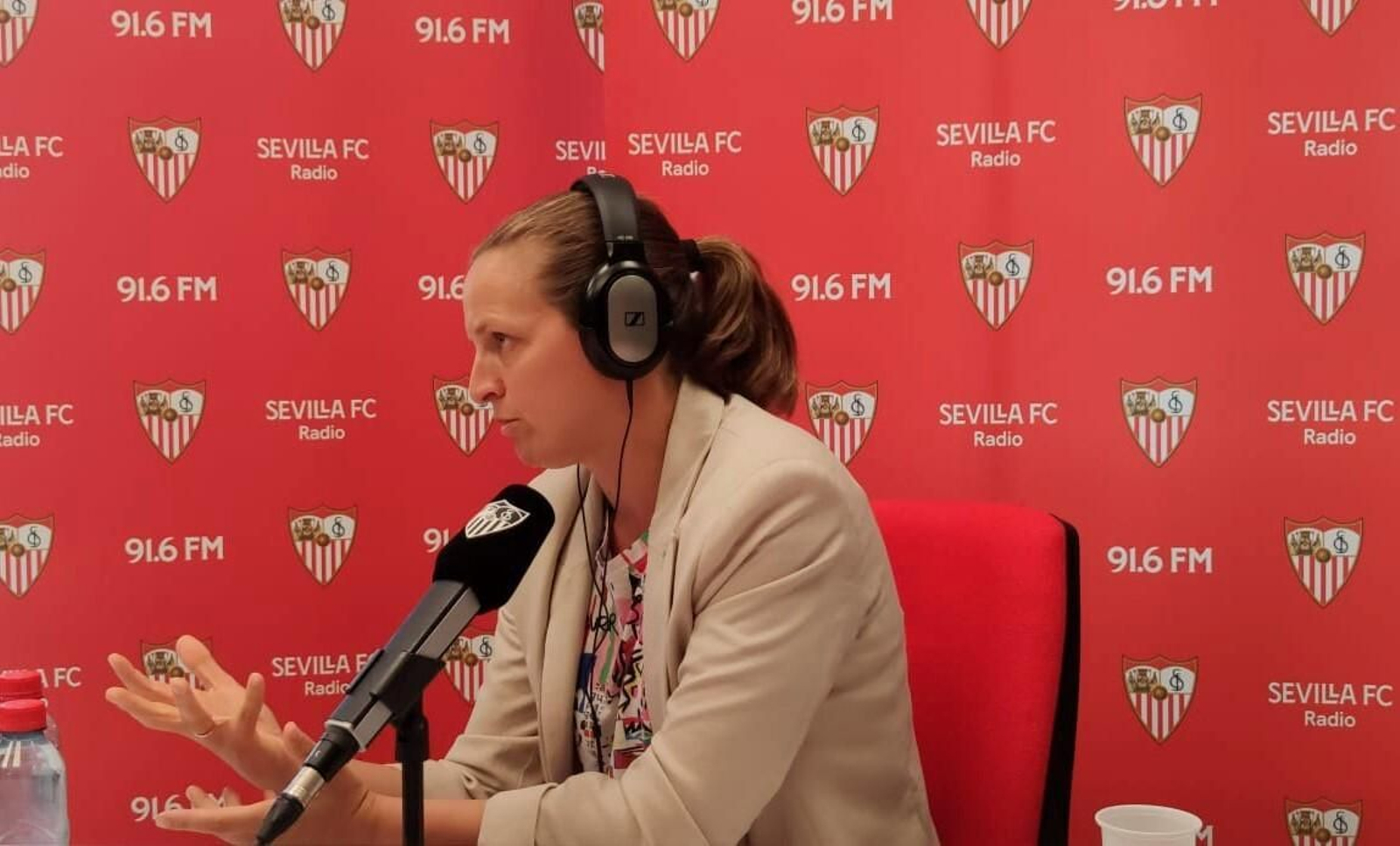 Amparo Gutiérrez, directora de fútbol femenino del Sevilla FC.