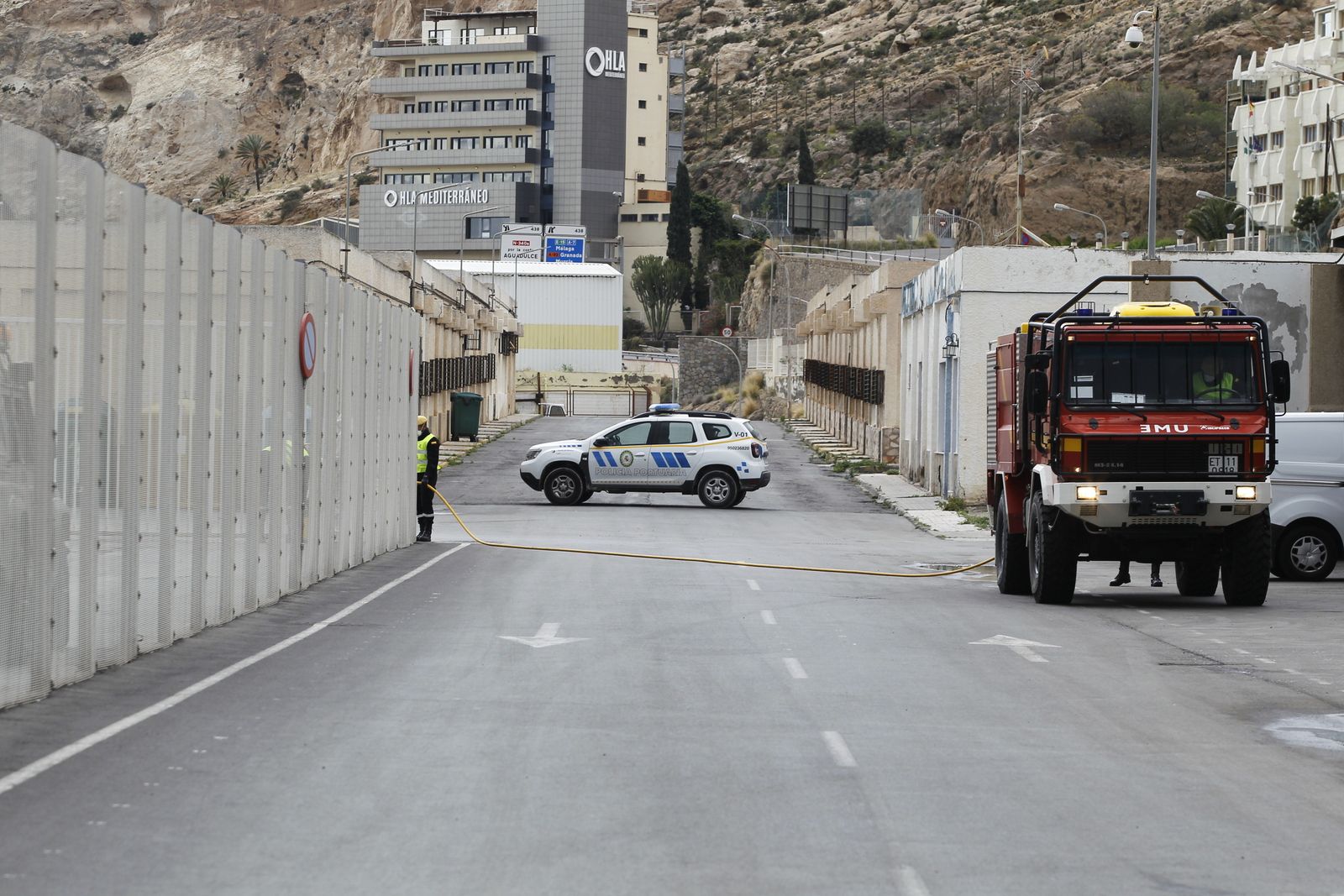 Fotogalería Coronavirus. Actuación UME en Almería.