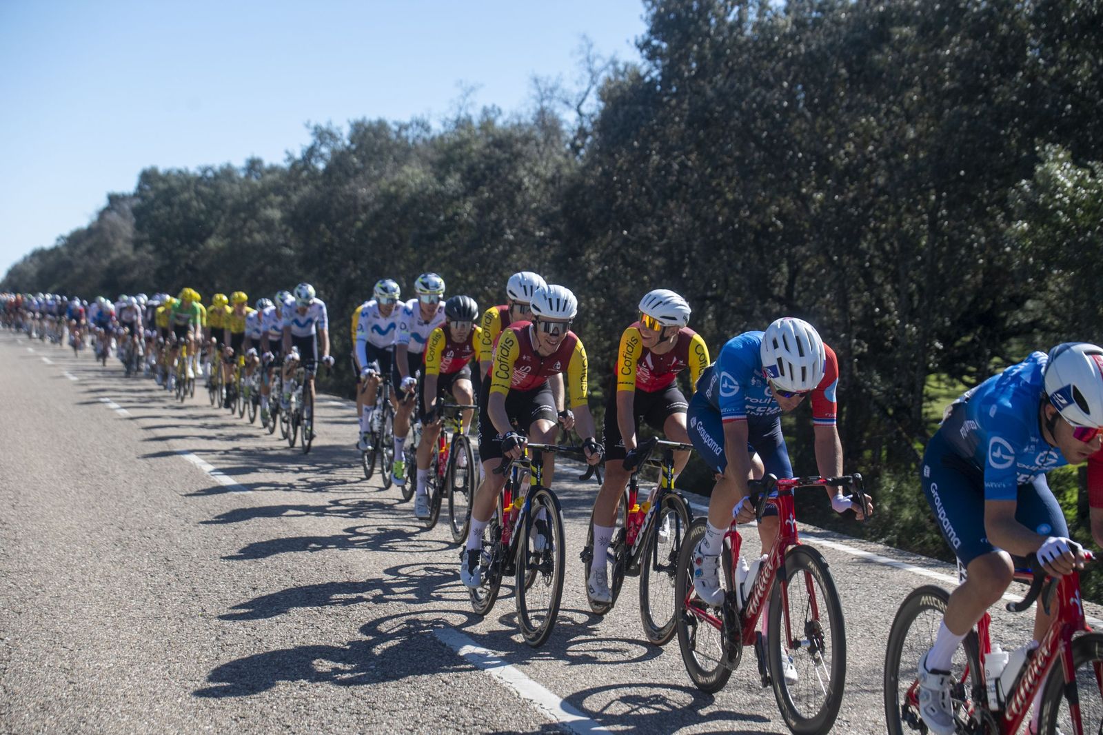 Las mejores fotos del paso de la Ruta del Sol Vuelta a Andalucía por la provincia de Córdoba