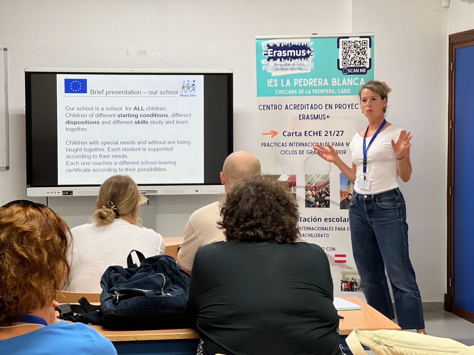 El IES La Pedrera Blanca se ha consolidado en los últimos años como un centro con una clara vocación internacional.