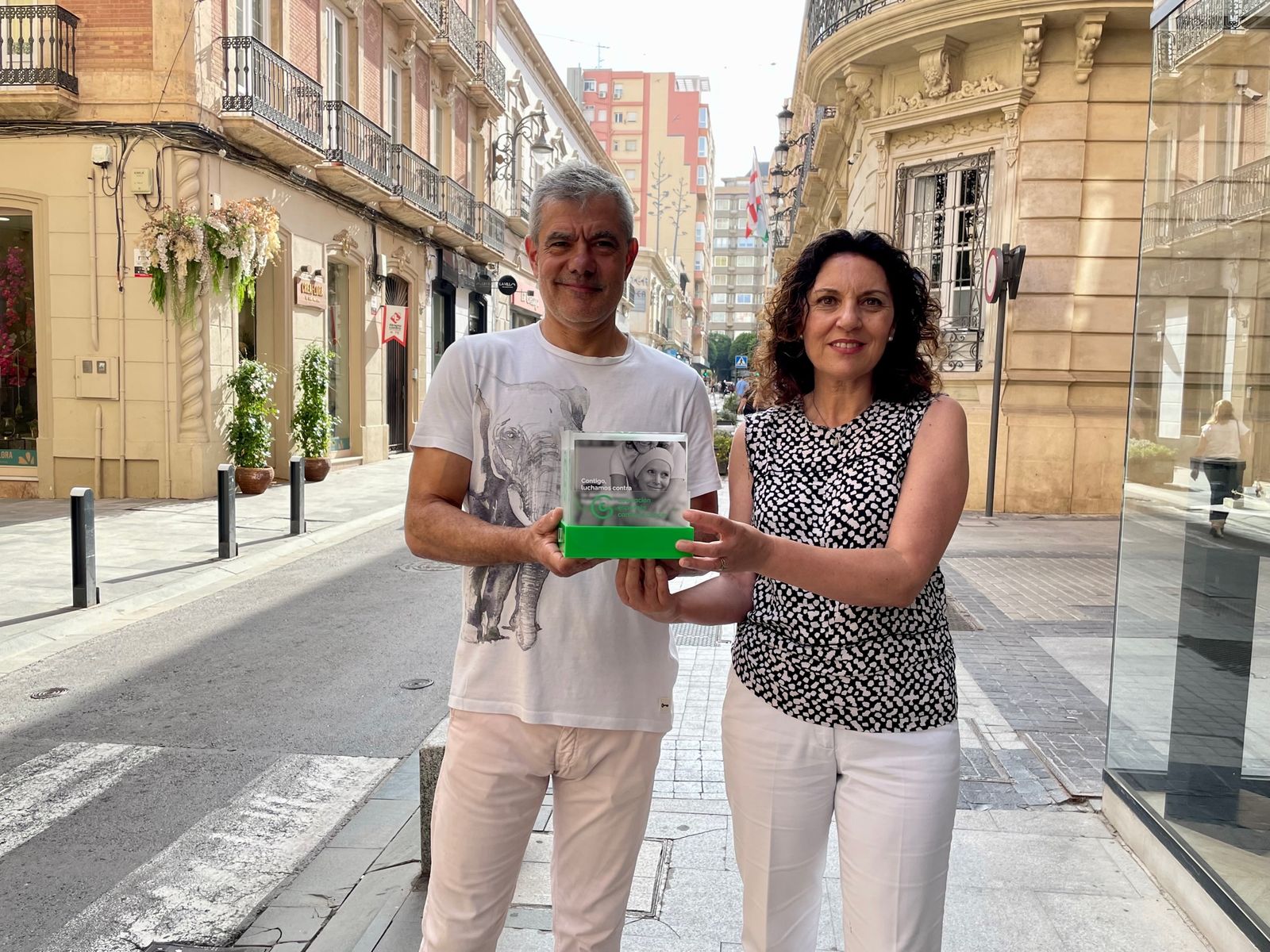 Antonio Martín y Magdalena Cantero.