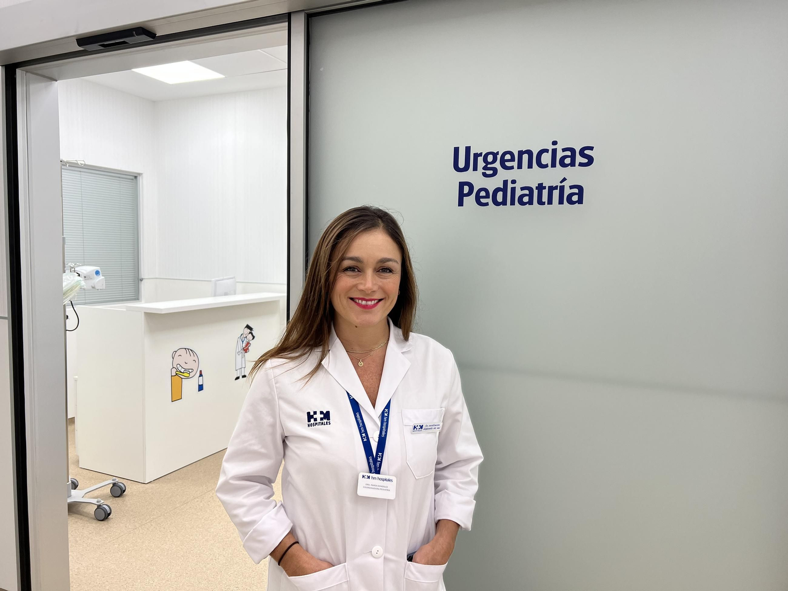 La doctora María González, jefa de Urgencias Pediátricas de HM Málaga.