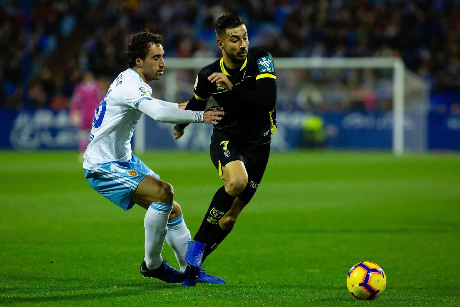 El Zaragoza-Granada CF, en imágenes
