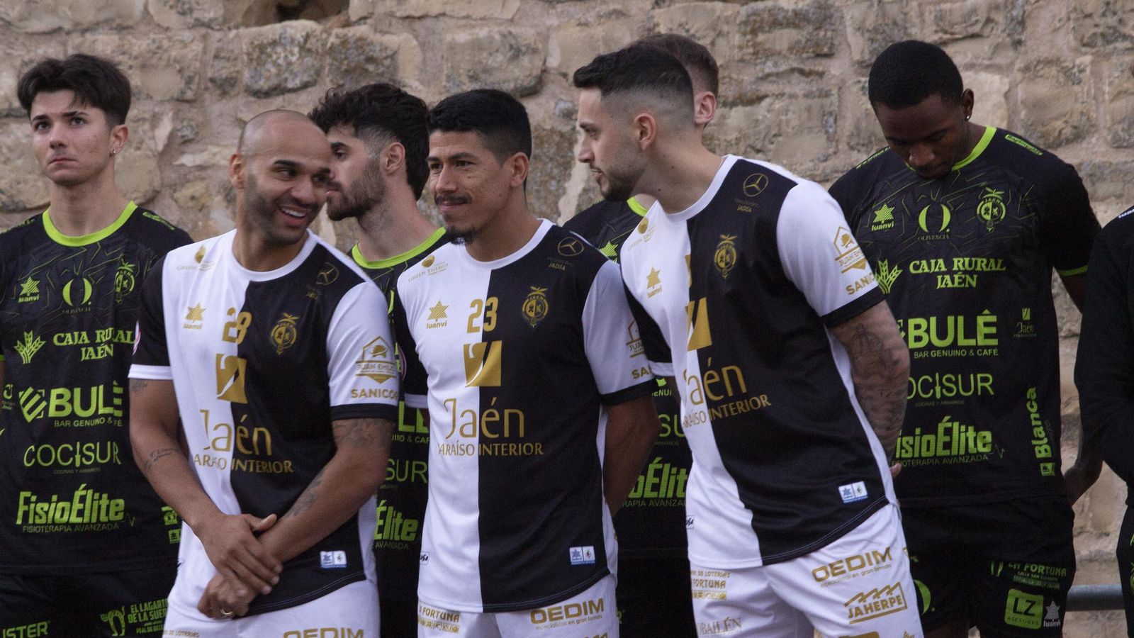 Presentación del Jaén Paraíso Interior FS en el Castillo de Sabiote, en imágenes