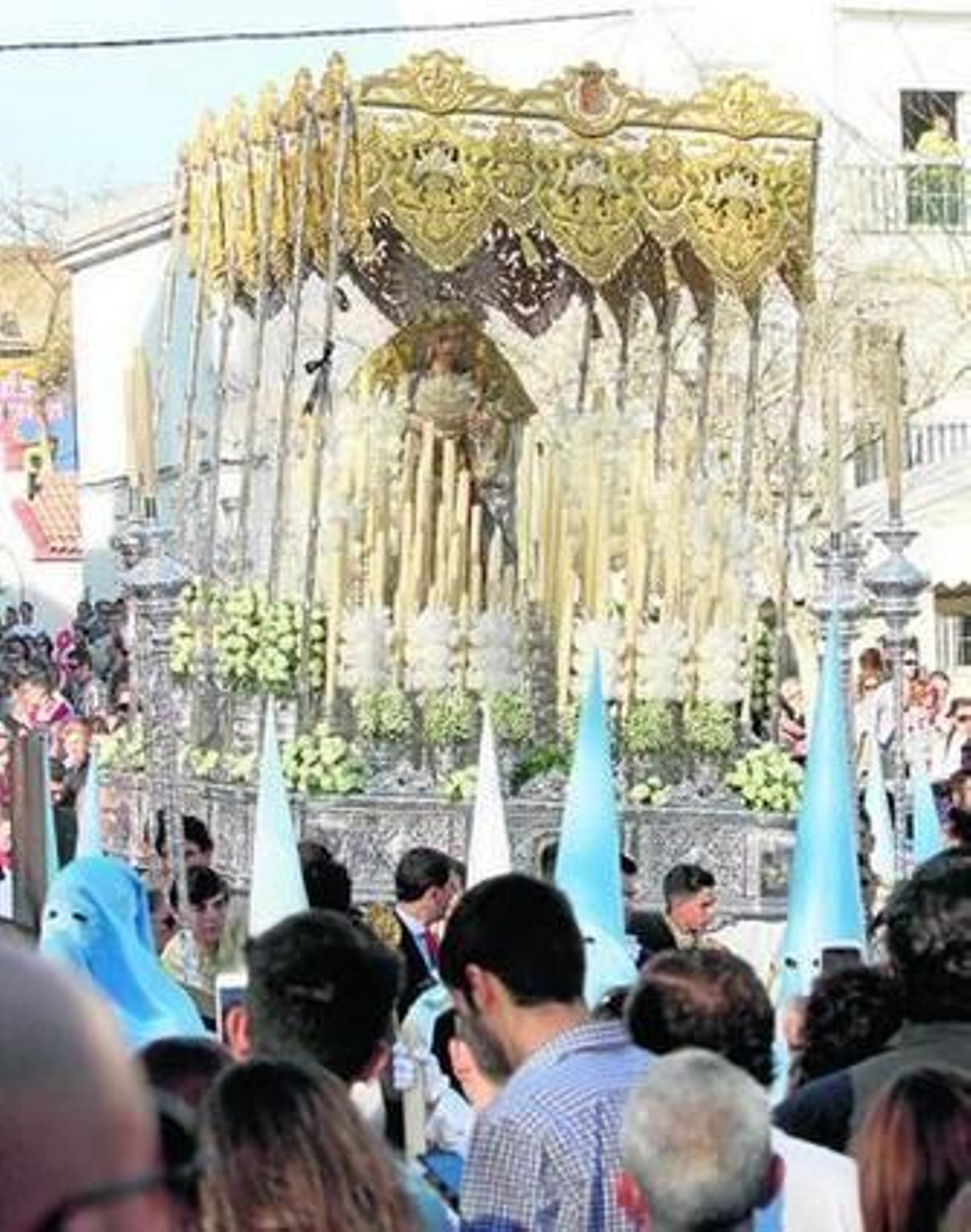 El palio de la Paz, por Cantero Cuadrado. El palio de la Paz, por Cantero Cuadrado.
