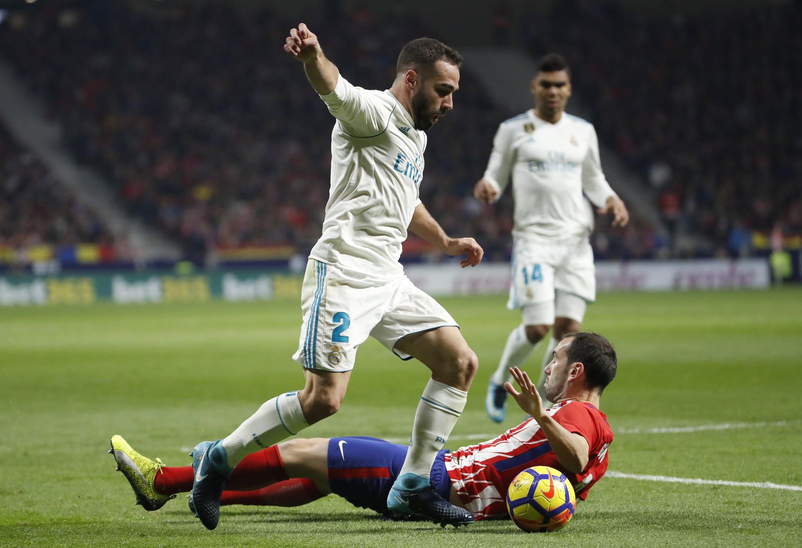 Las imágenes del Atlético-Real Madrid