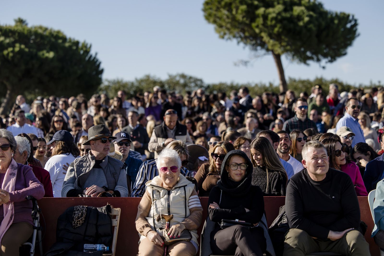 Las imágenes de la multitudinaria Jura de Bandera en Camposoto