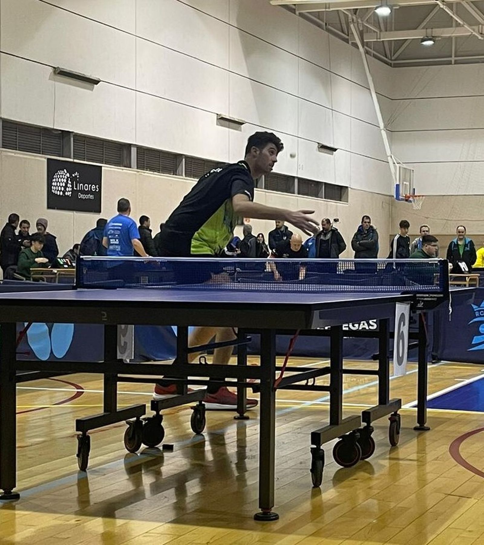 El portuense Ceferino Gómez, en el campeonato de Linares.
