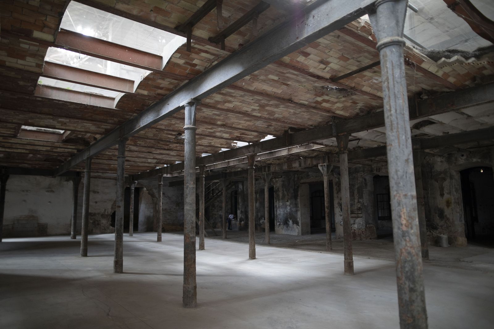 Espacio interior del edificio principal