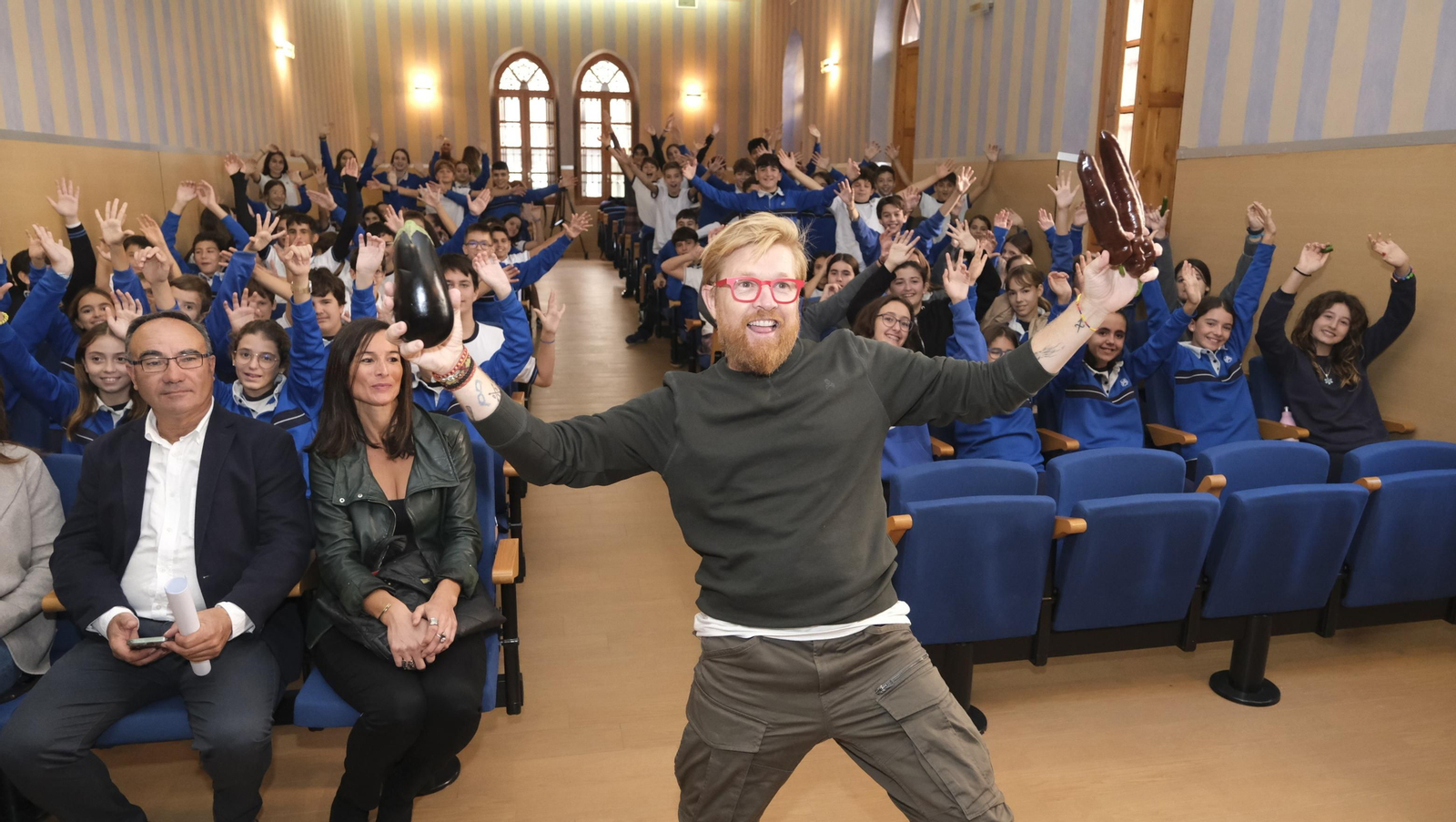 ‘Es de Invernadero.es’ en el colegio de la Compañía de María.