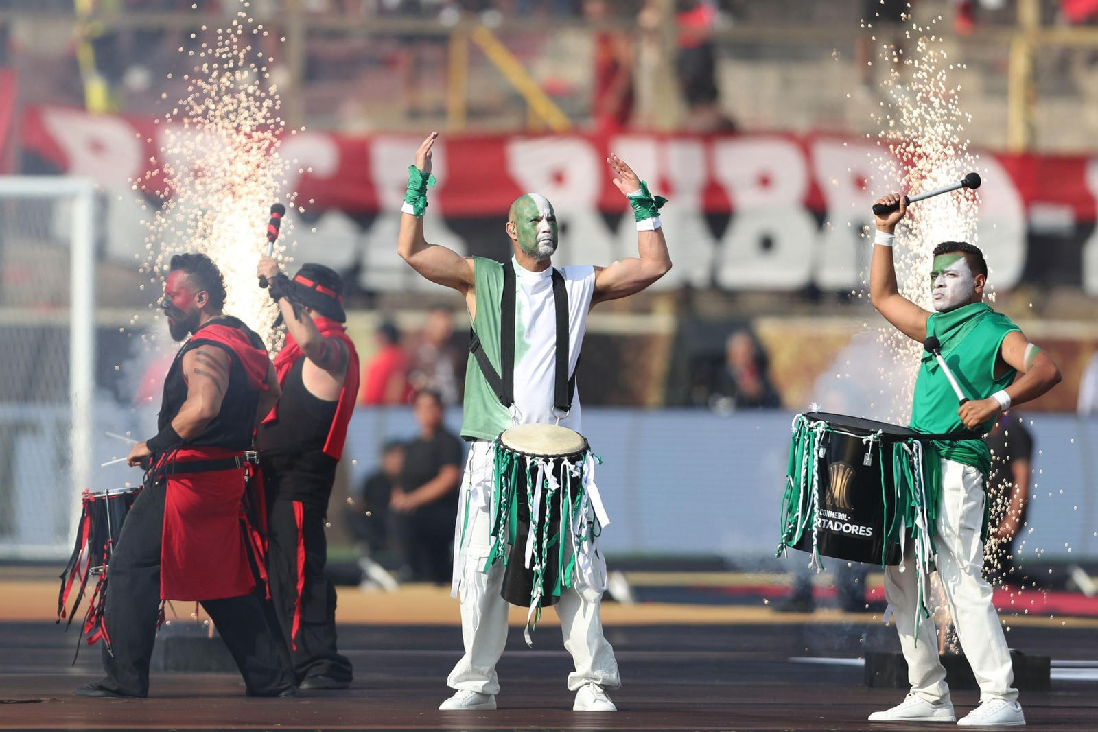 Las fotos de la final de la Copa Libertadores con triunfo de Flamengo sobre Palmeiras