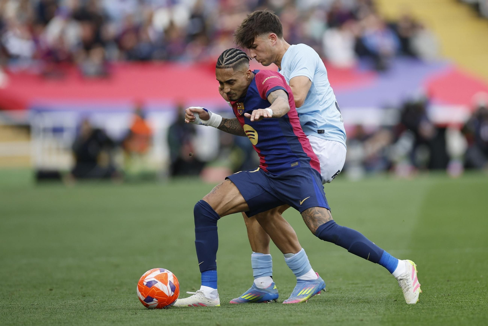 Barcelona-Celta: El malagueño Melero López, salpicado por la polémica