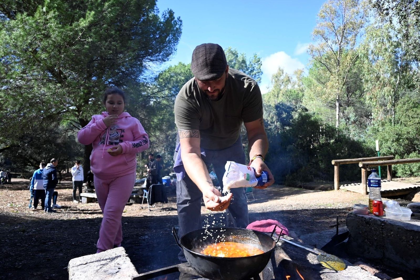 Las imágenes de los peroles por San Rafael en Los Villares