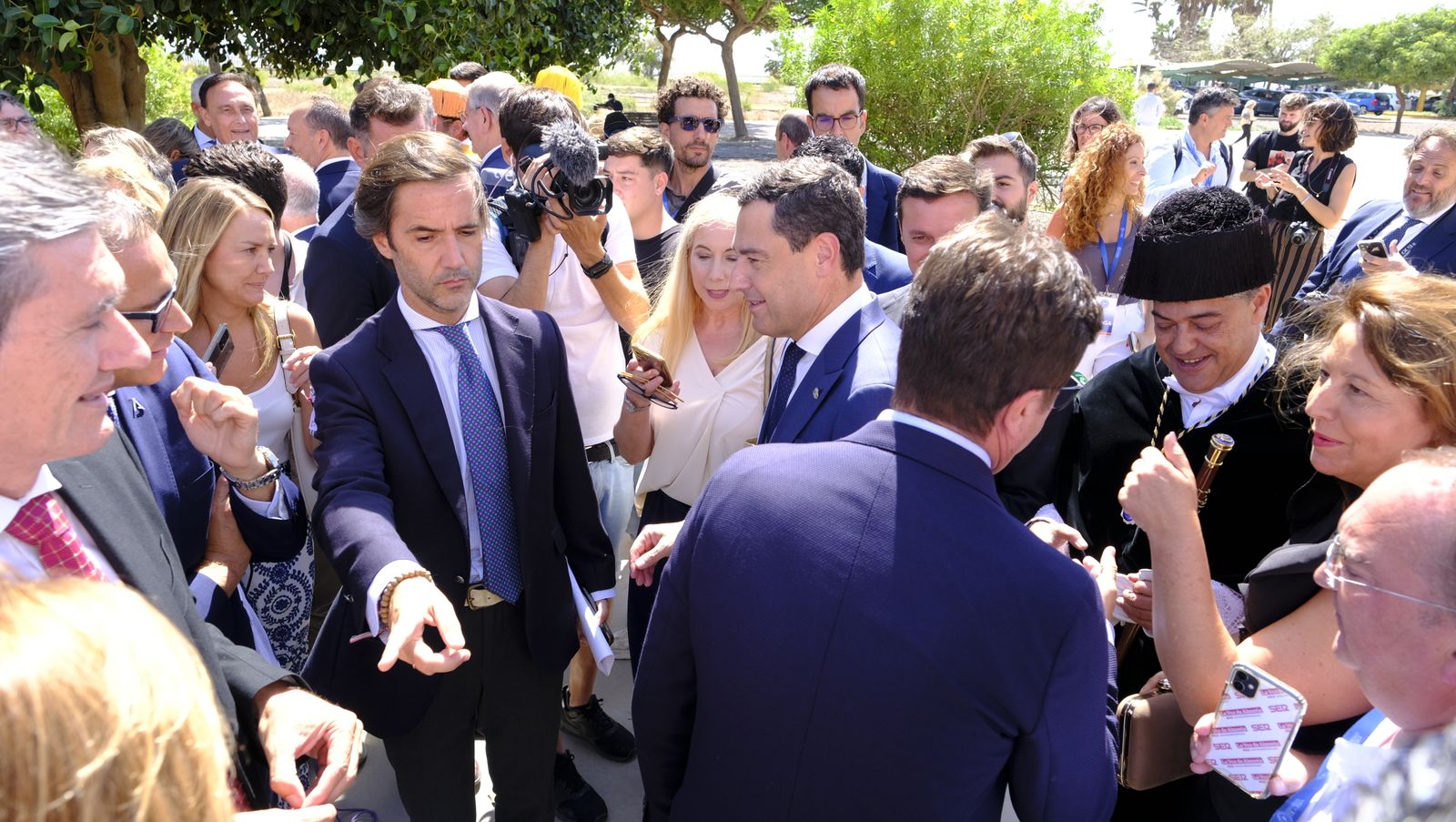 El Presidente de la Junta Juanma Moreno, inaugura el curso universitario andaluz en Almería