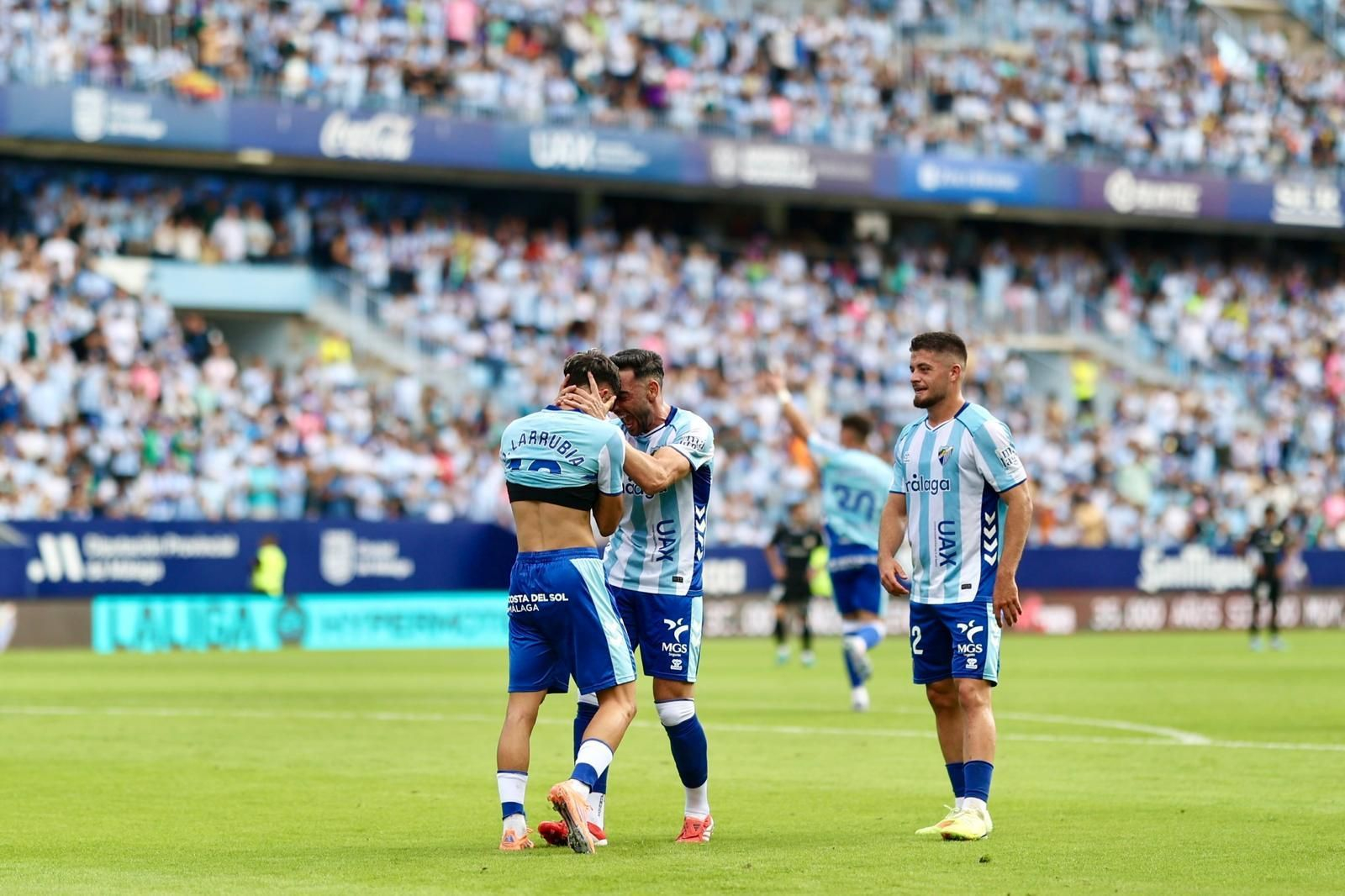 Las fotos del Málaga - Andorra