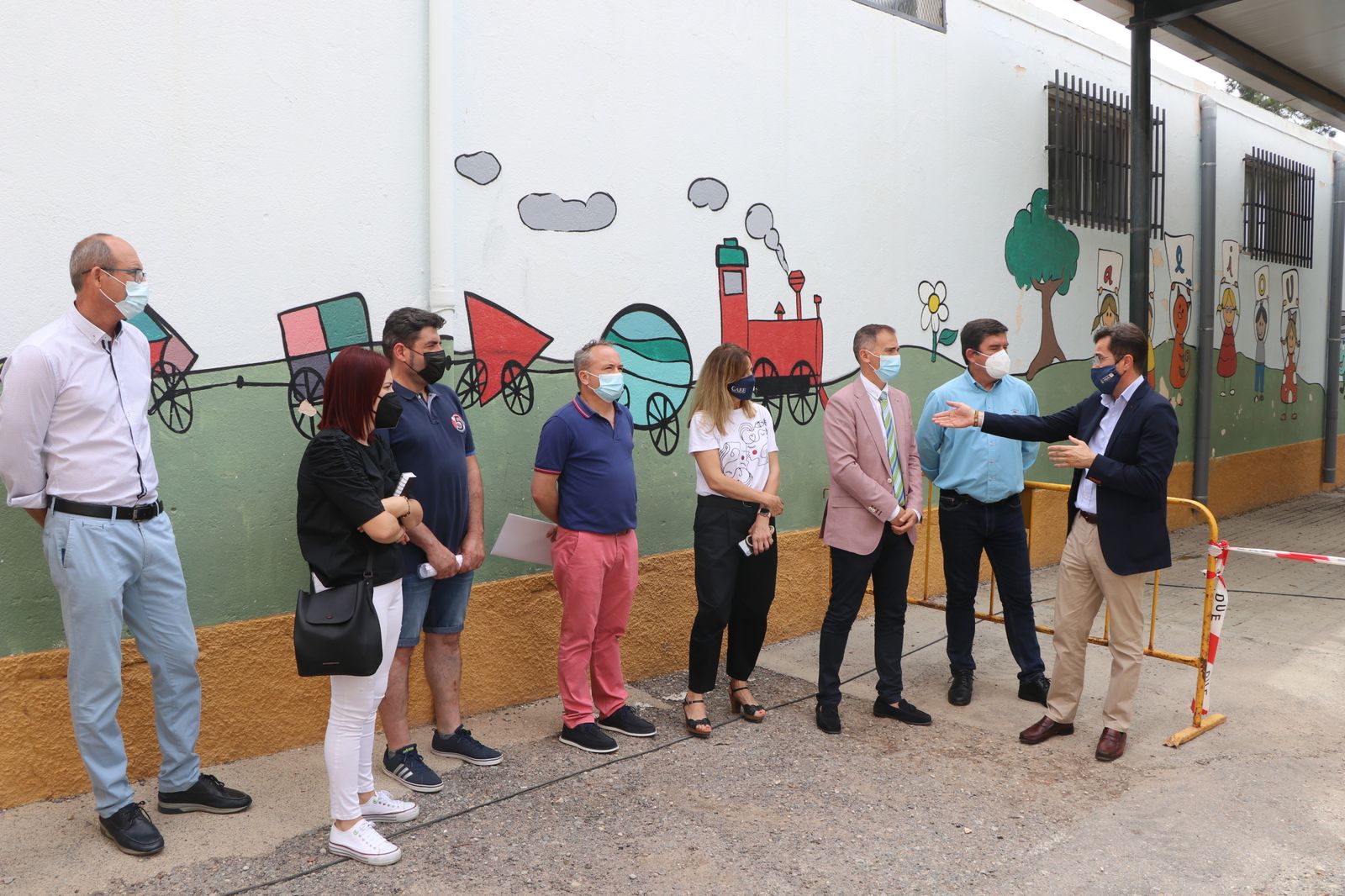 Visita al CEIP Santa María del Águila.