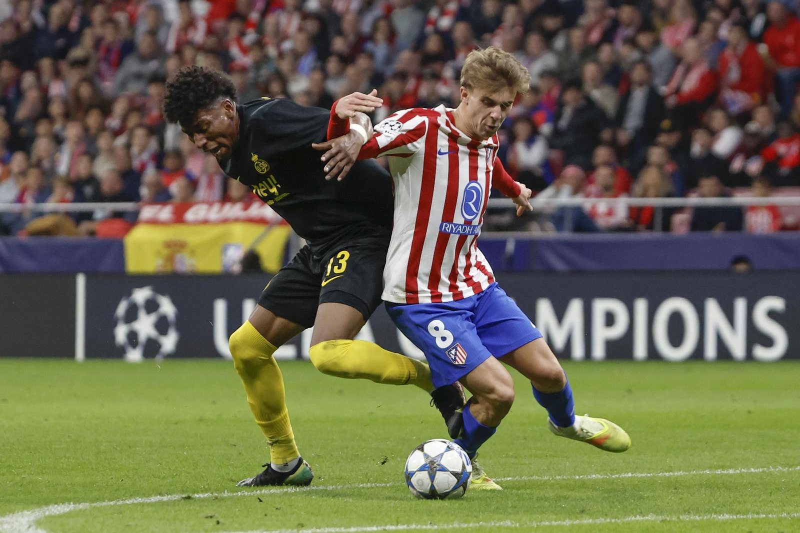 Las imágenes del Atlético de Madrid-Unión Saint-Gilloise