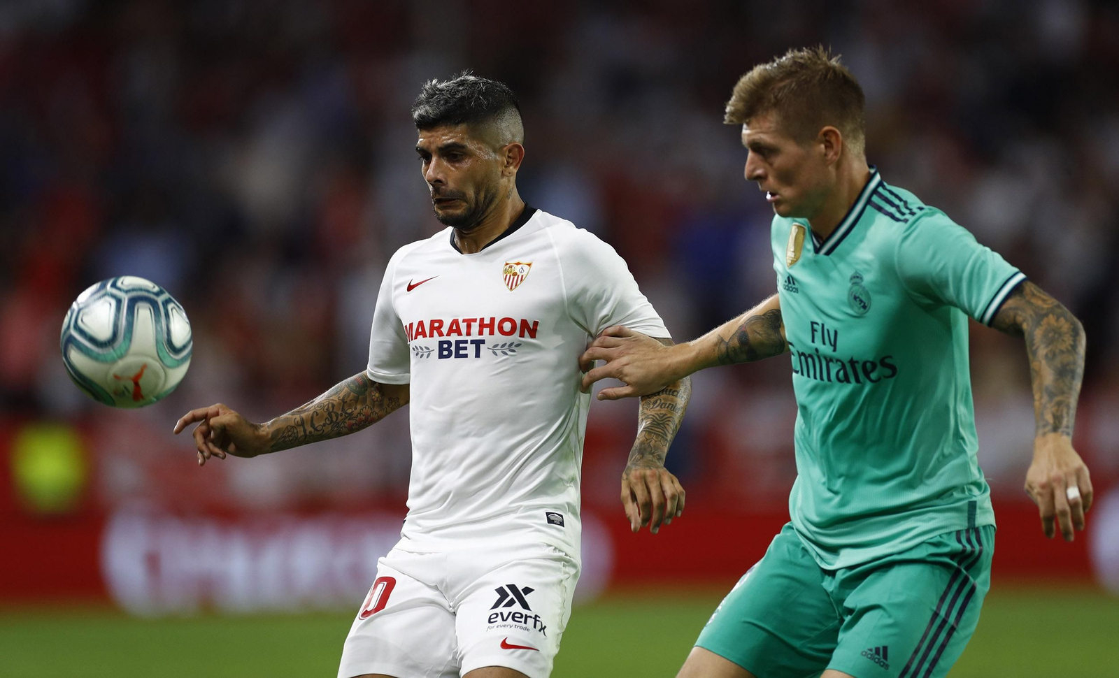 Las imágenes del Sevilla-Real Madrid