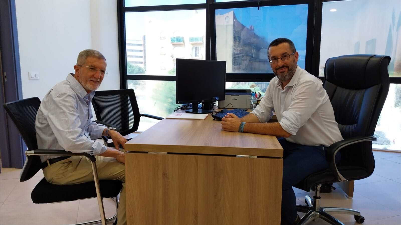 Antonio Romero Losada (izquierda) y Juan Franco.