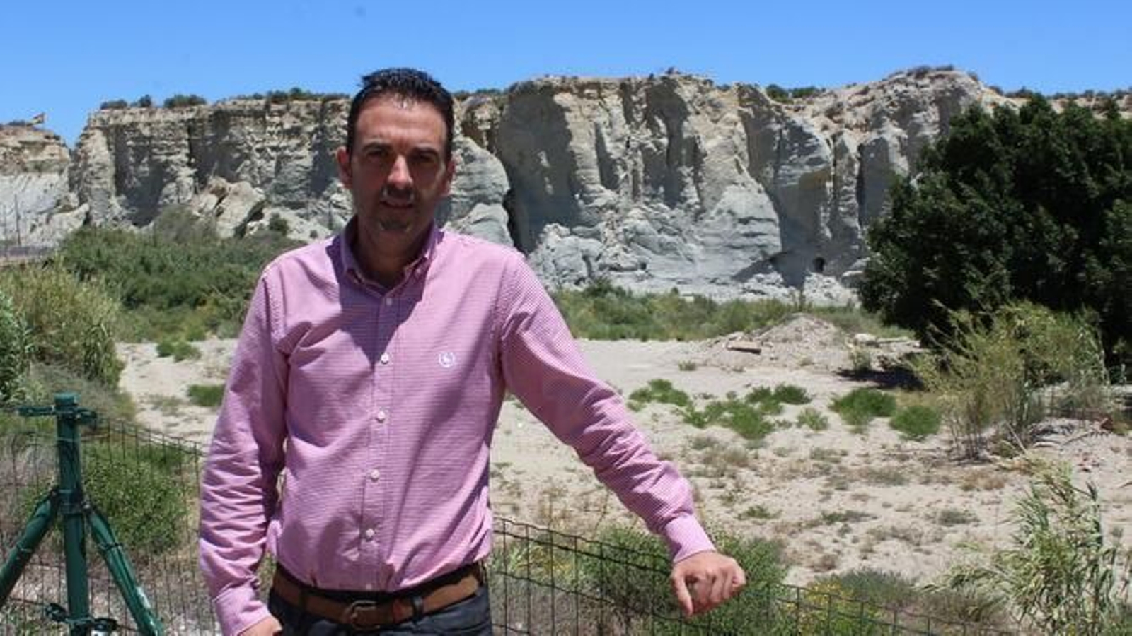 Pedro Ridao, alcalde de Antas.