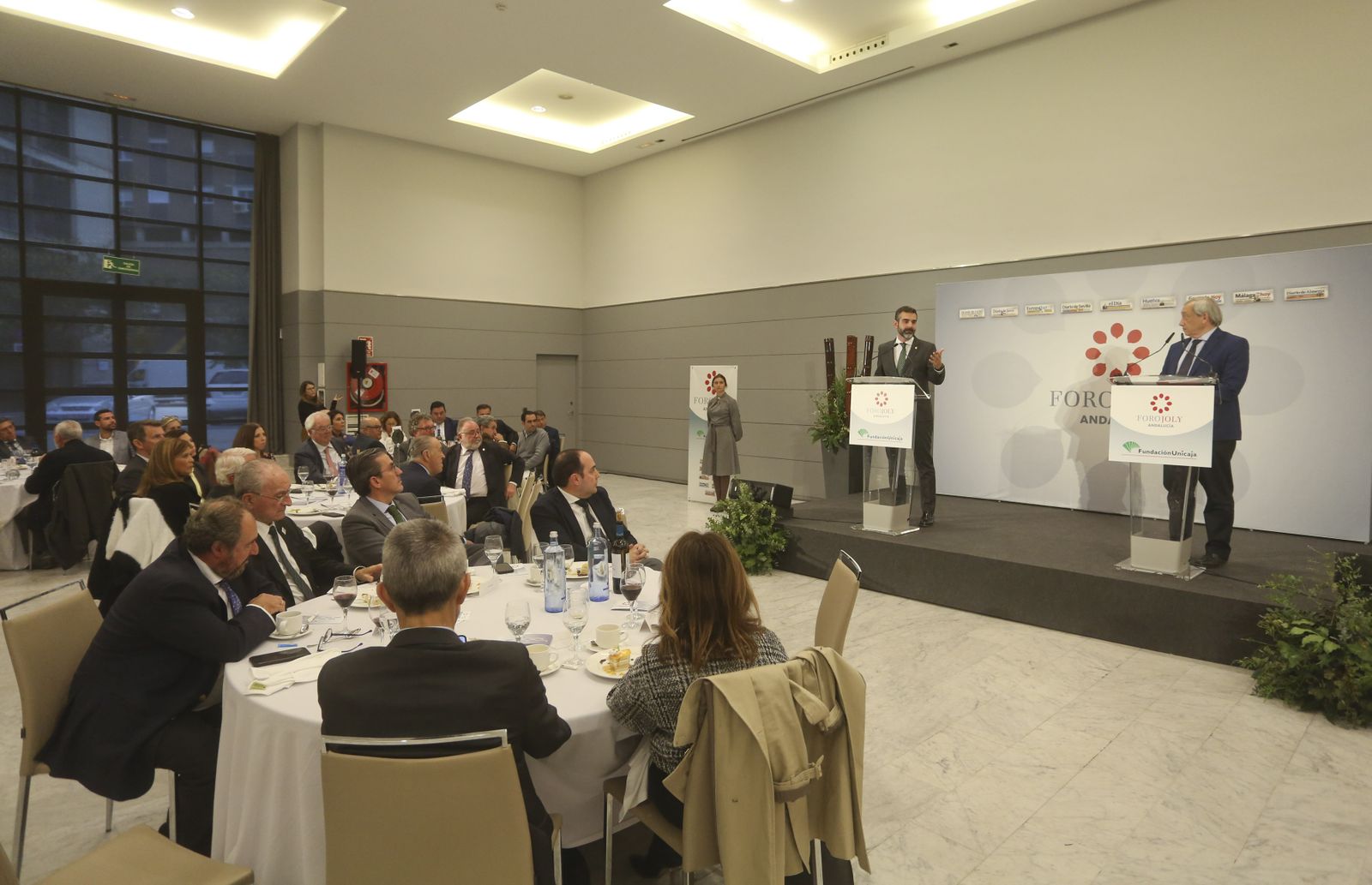Foro Joly con el consejero de Sostenibilidad, Medio Ambiente y Economía Azul de la Junta de Andalucía en imágenes