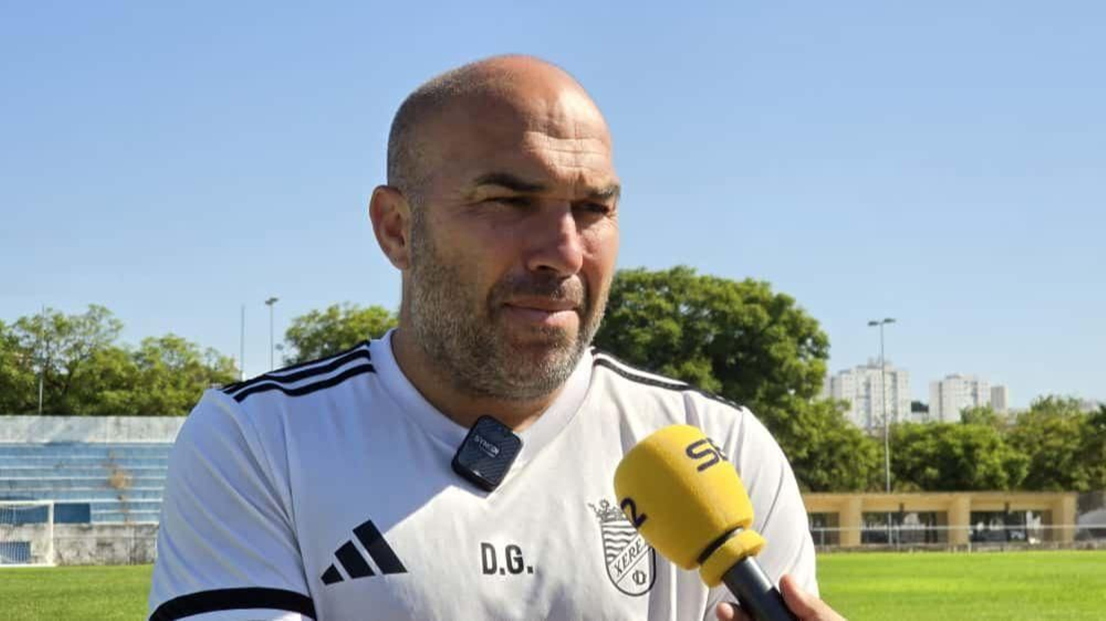 Diego Galiano, entrenador del Xerez CD, confía en repetir triunfo en Chapín.