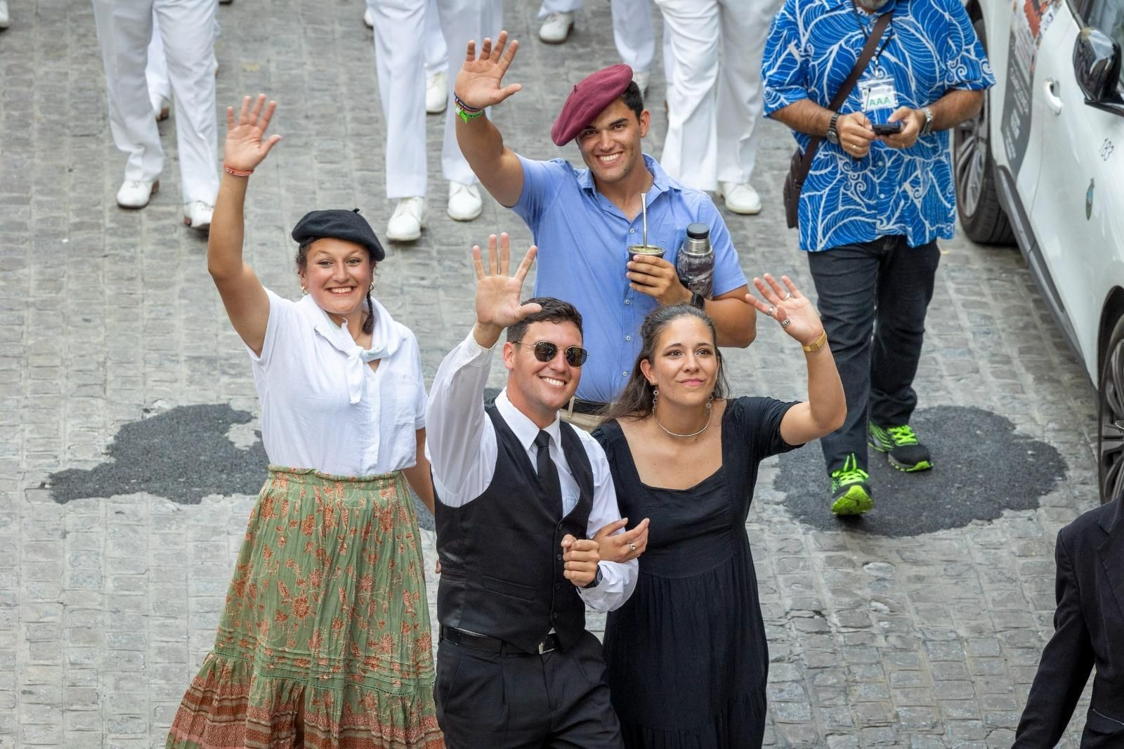 Las imágenes del desfile de tripulantes de la Gran Regata 2023 de Cádiz