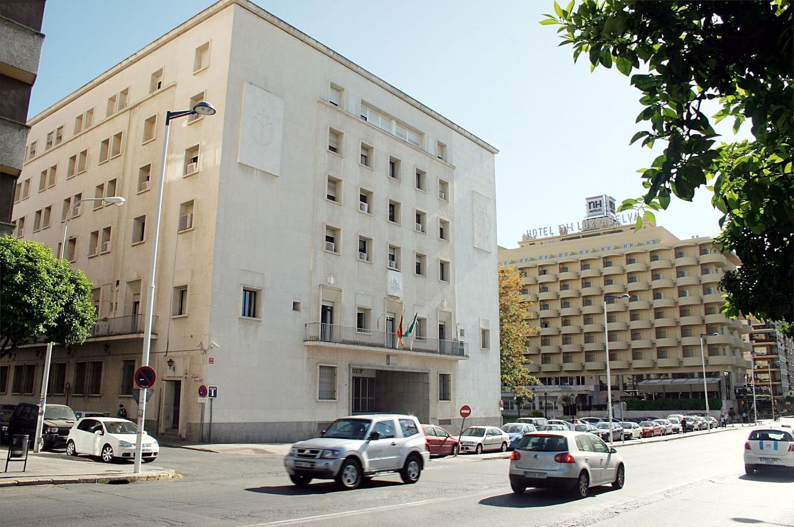 El Palacio de Justicia onubense, donde se juzgaron los hechos.