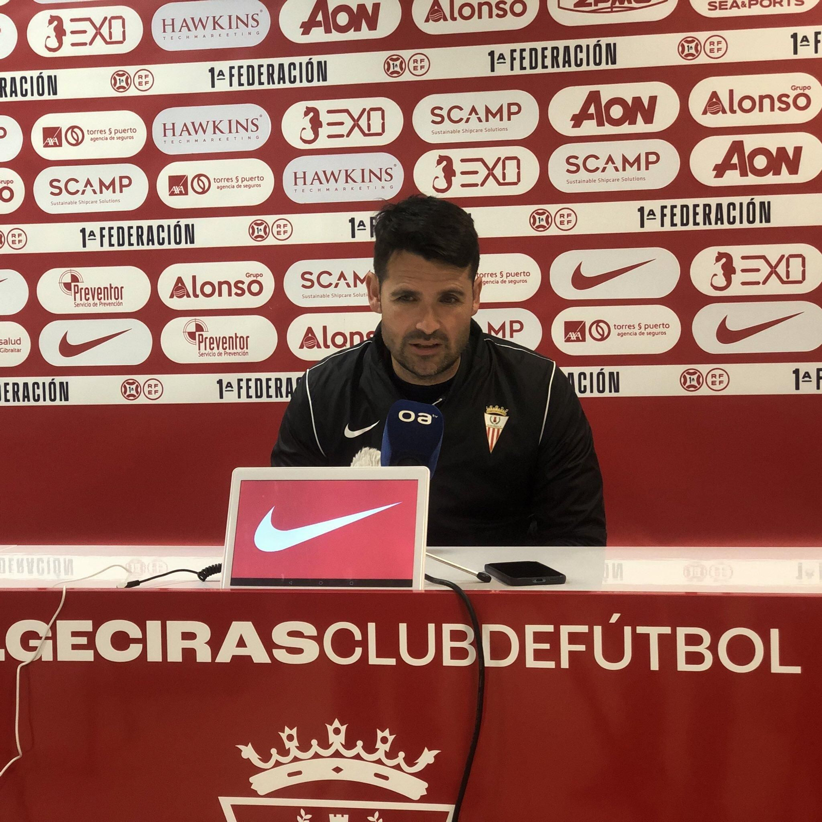 Lolo Escobar, entrenador del Algeciras