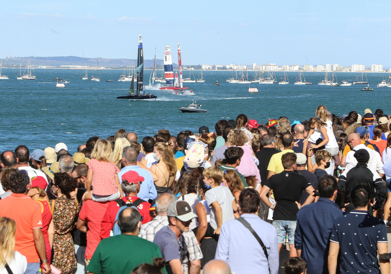 Las imágenes de la final de la SailGP en Cádiz