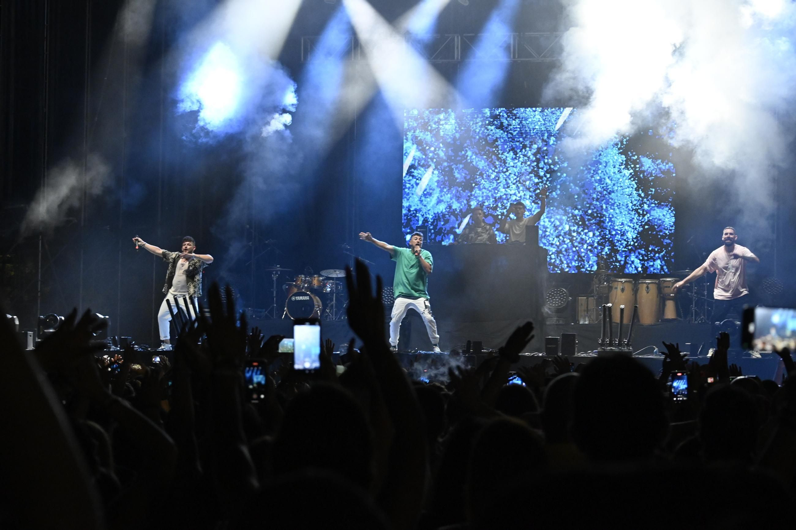 Imágenes del concierto de Sergio Contreras y Raule en las Colombinas