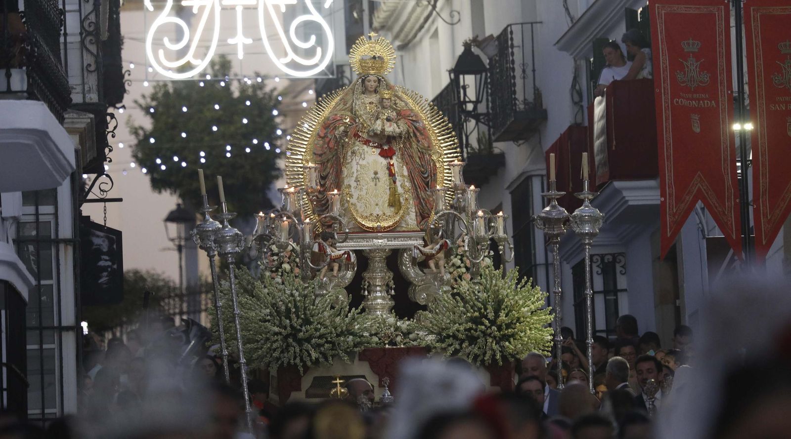 Las fotos de la procesión de Santa María Coronada en San Roque