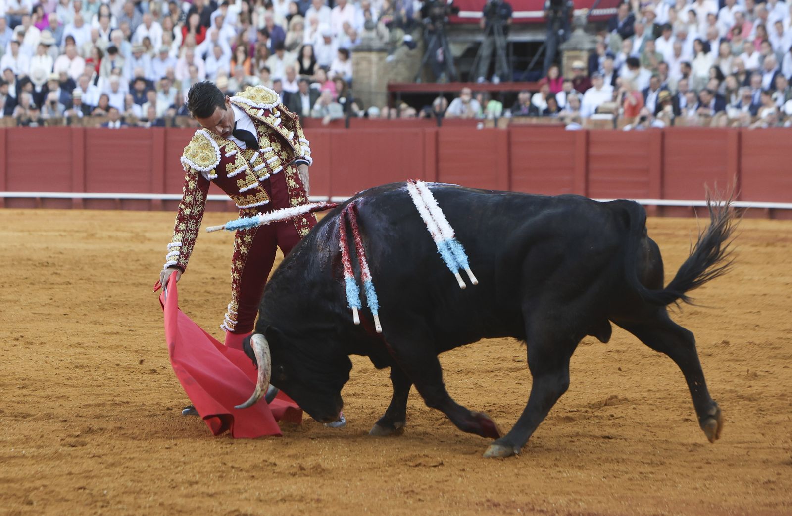 Corrida de toros de Morante de la Puebla, José María Manzanares y Pablo Aguado