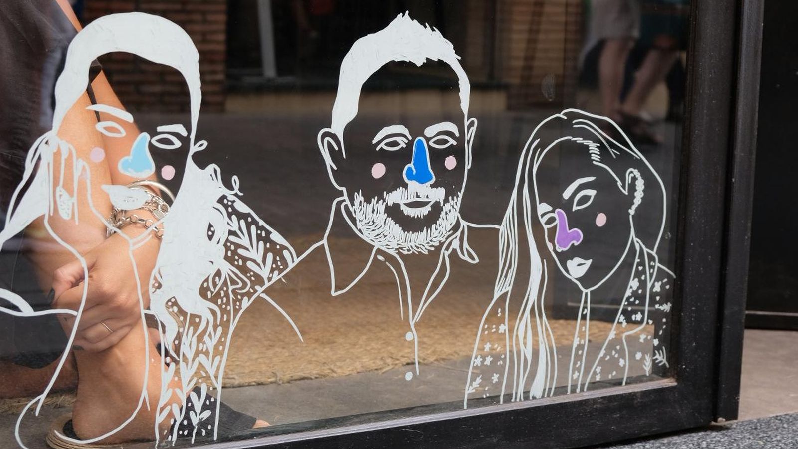 Intervención de los escaparates de este año.