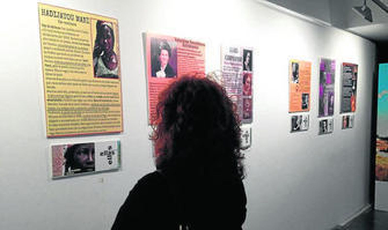 Imagen promocional de la muestra 'Ellas, mujeres que han hecho historia', inaugurada ayer en Turismo Andaluz.