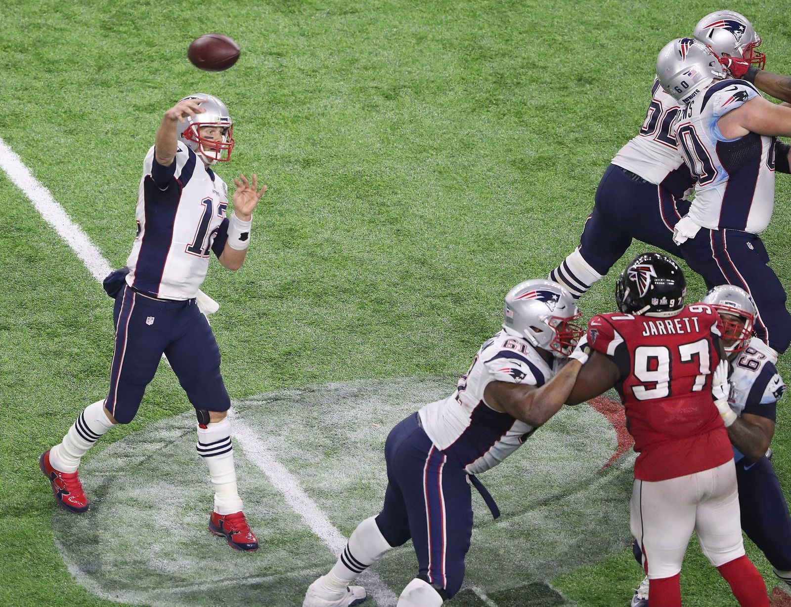 La final de la Super Bowl entre los Patriots y los Falcons