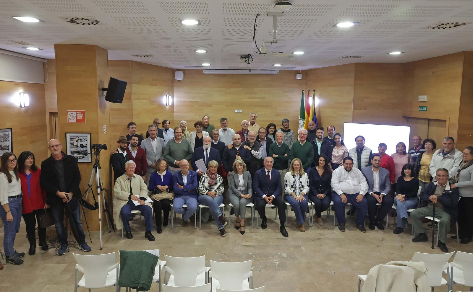 Fotos del X aniversario del centro documental José Luis Cano en Algeciras