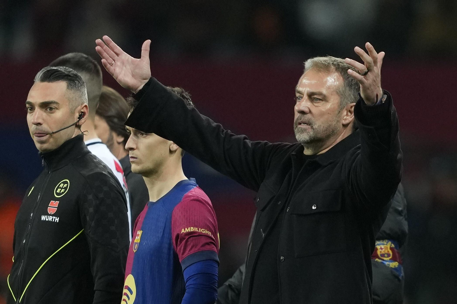 Las fotos del polémico Barcelona - Rayo Vallecano