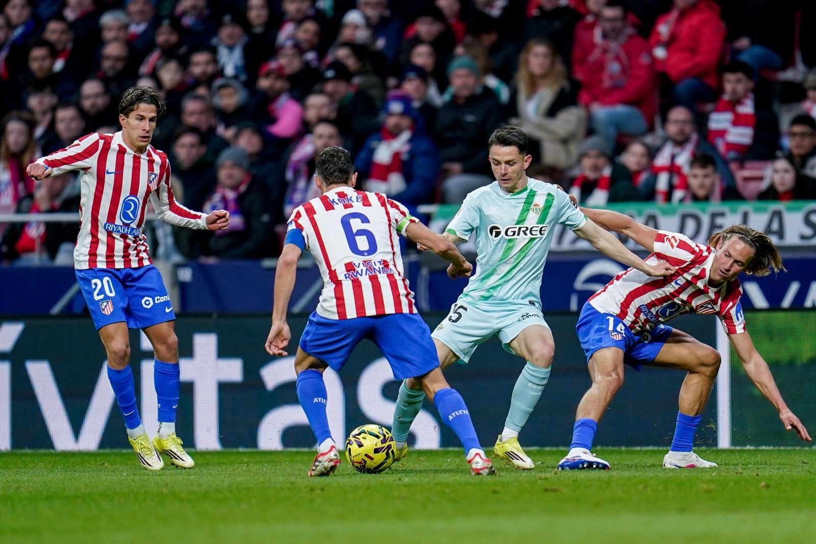 Las fotos del gran triunfo del Betis ante el Atlético