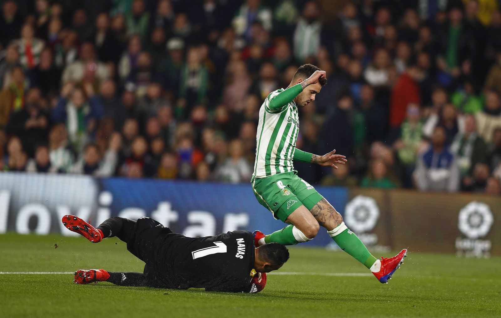 El Betis-Real Madrid, en imágenes