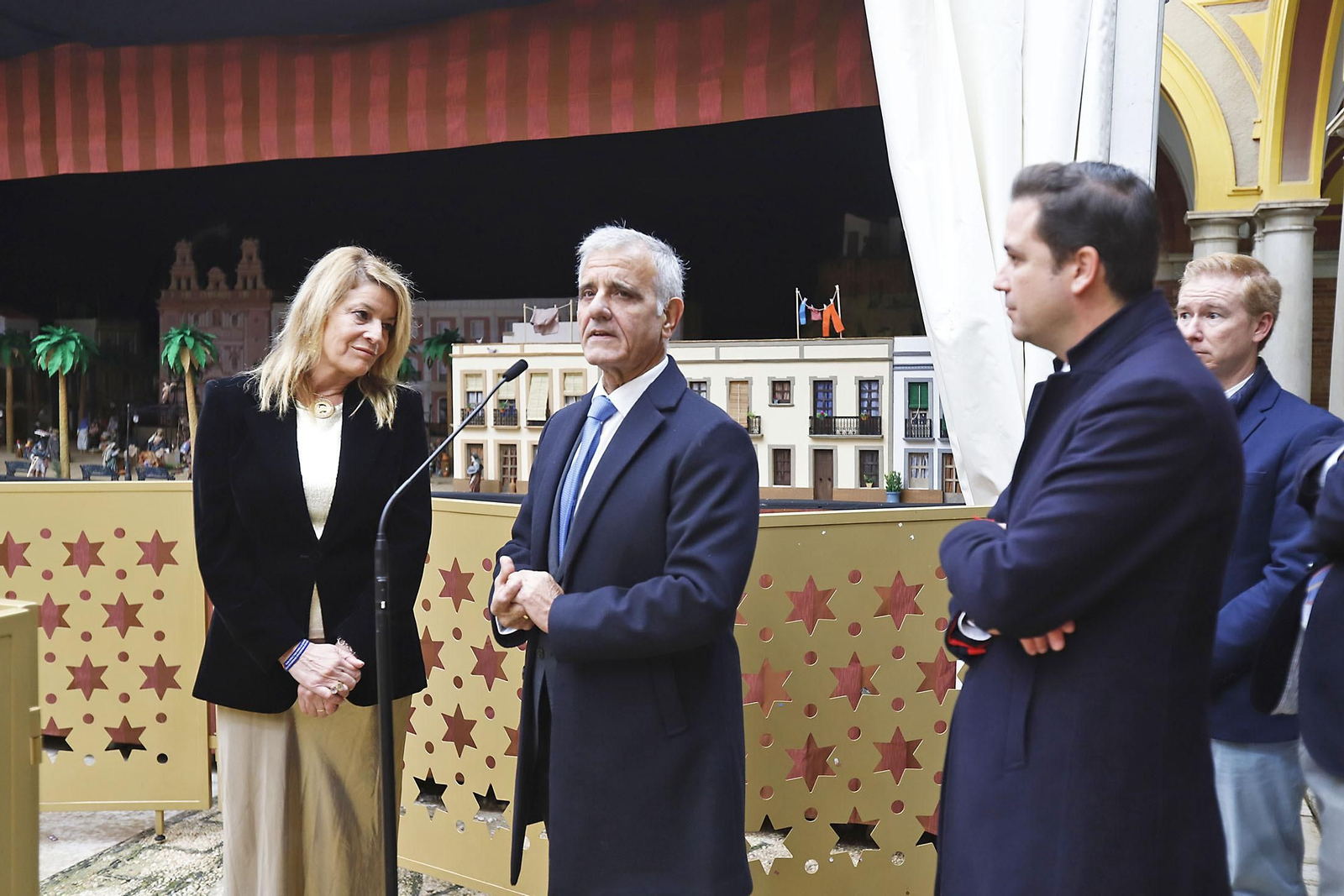 Imágenes del Belén del Ayuntamiento de Huelva