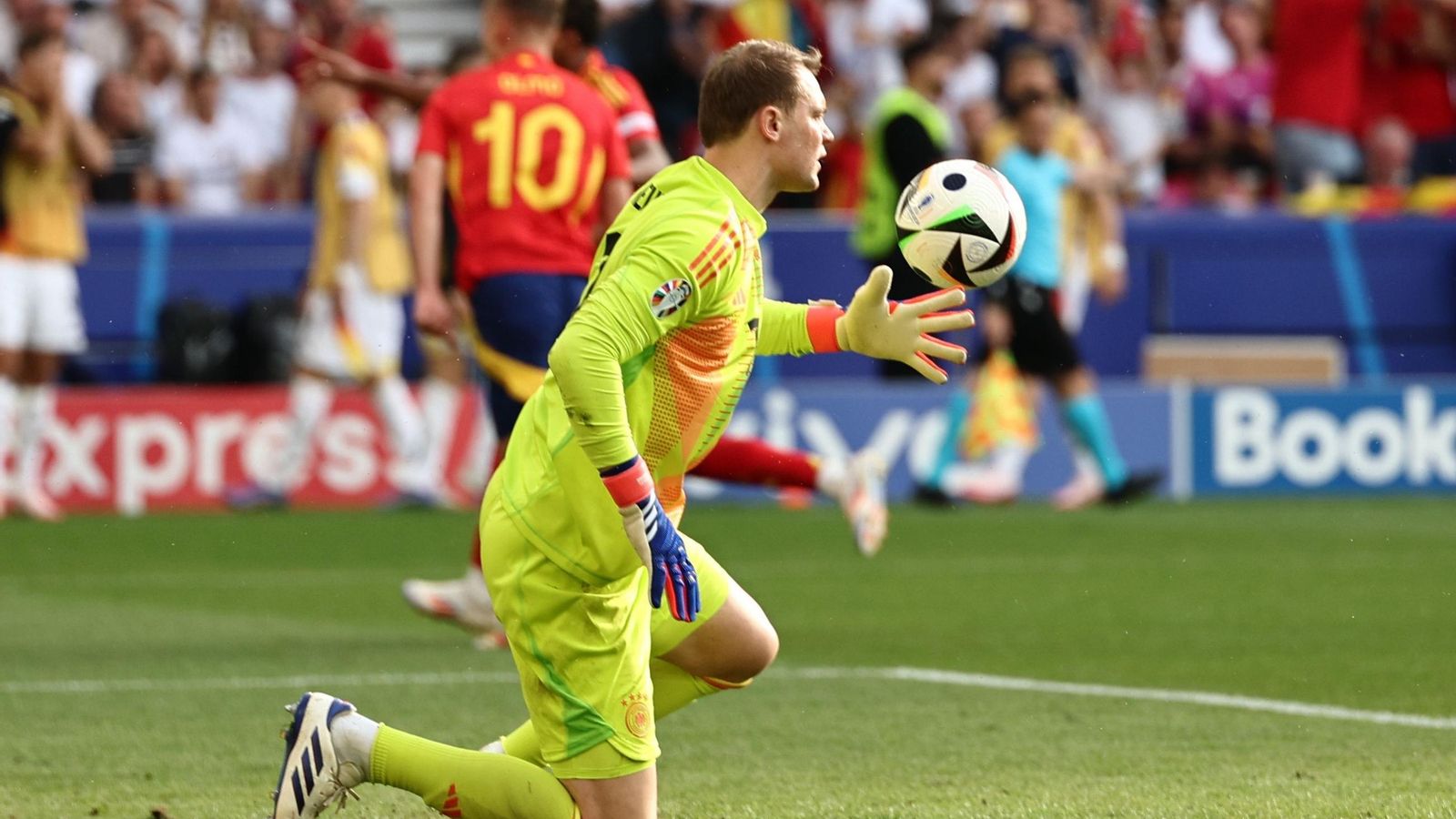 Las mejores fotos del España - Alemania